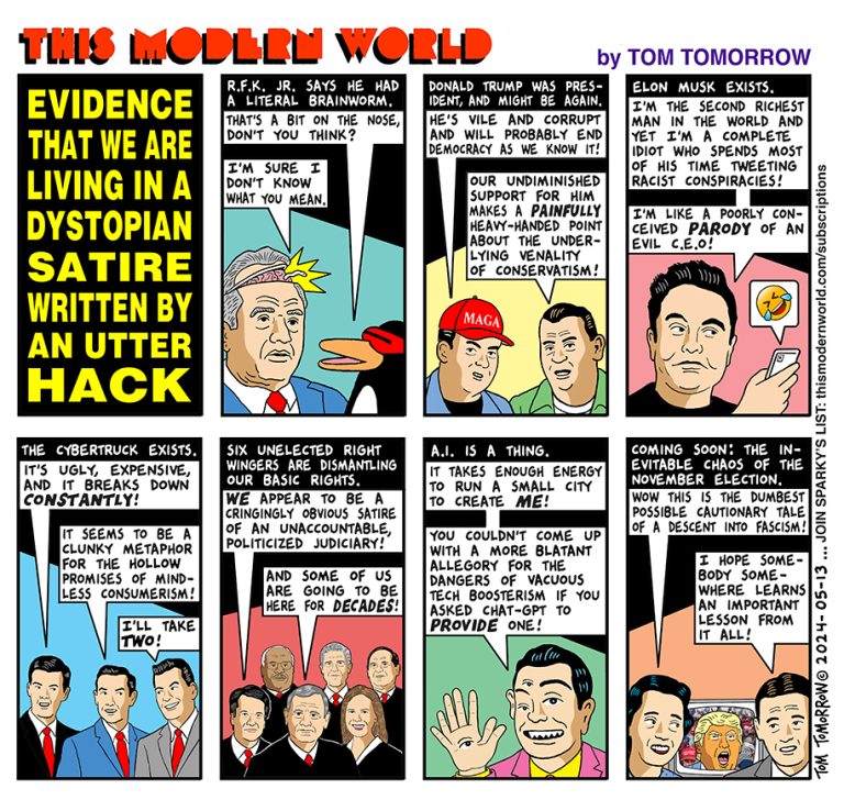 THIS MODERN WORLD – BY TOM TOMORROW